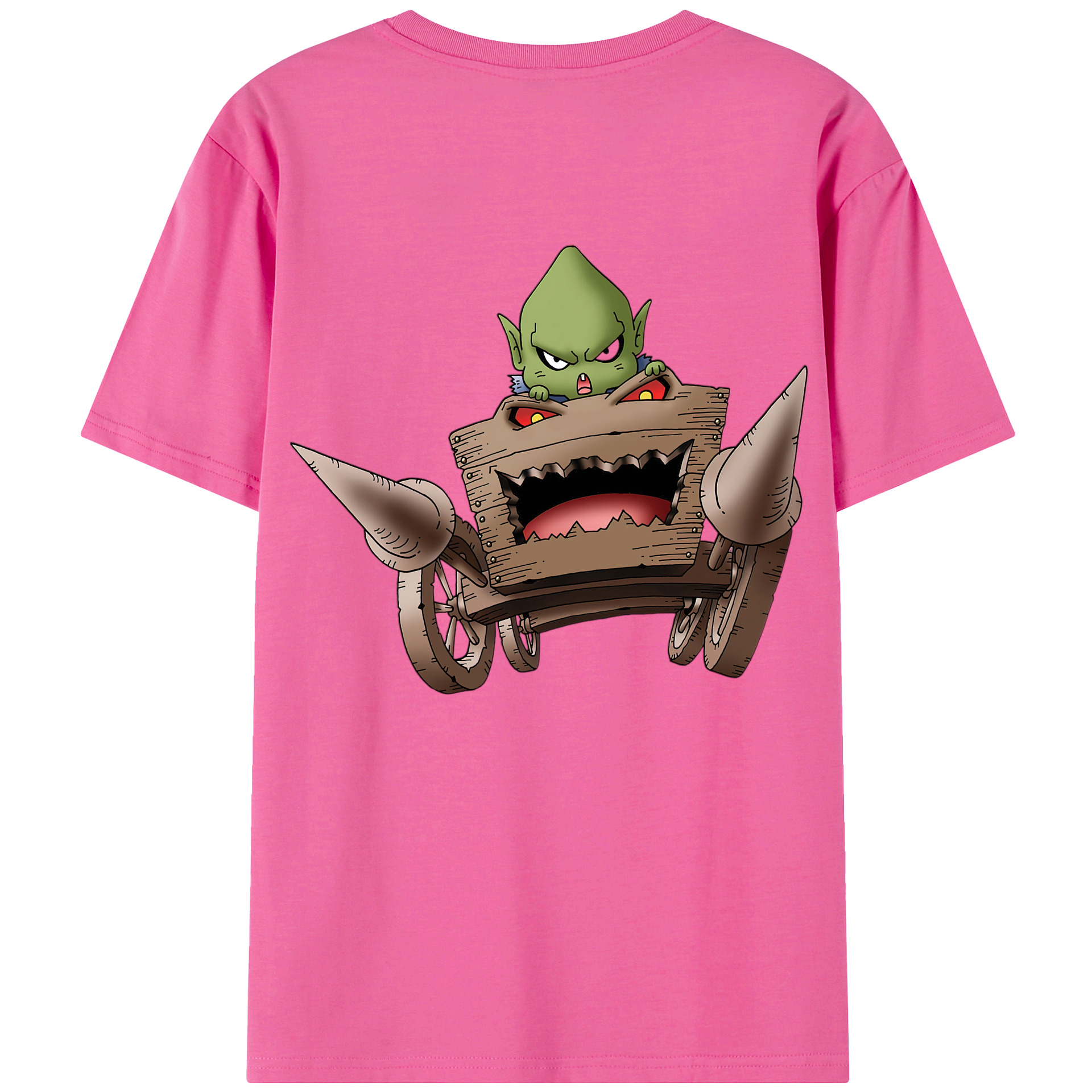 （画像用） ドラゴンクエスト Doragon Kuesuto Dragon Quest レディース半袖Tシャツ(バックプリント)